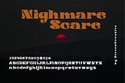 Nightmare Scare Font, a Serif Font by Typegoals Studio (Thumbnail 6 of 8)