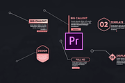 Callout Titles- Premiere Pro MOGRTs, a Templates & Theme by Polygon Motions (Thumbnail 1 of 2)