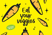 Vegan Festival, a Handwritten Font by George Bourle (Thumbnail 9 of 9)