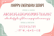 Happy Everyday - Cute Font Duo, a Handwritten Font by AnningArts (Thumbnail 8 of 8)