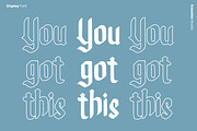 Ophelia | Display Font, a Blackletter Font by Kawalan Studio (Thumbnail 6 of 6)