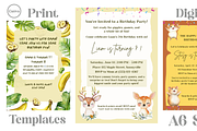 Birthday Invitation Canva Template, an Invitation Template by NexaLine (Thumbnail 3 of 4)