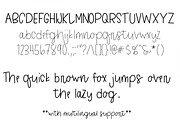 Tough Cookies | A young half-script, a Script Font by Sunkissed Minimalist (Thumbnail 3 of 3)