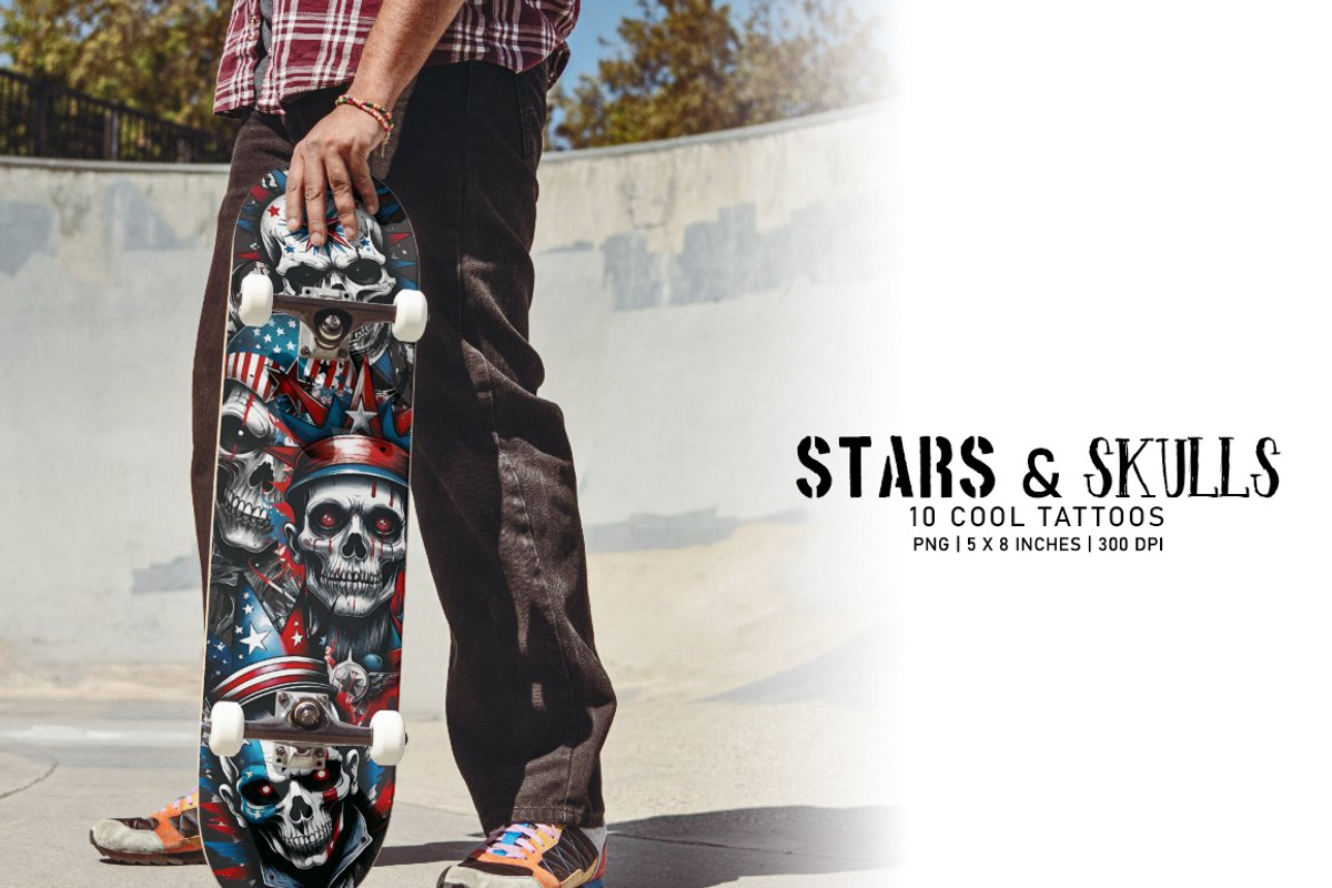 Stars and Skulls, an Object Graphic by Digital Art Creations (Photo 4 of 6)