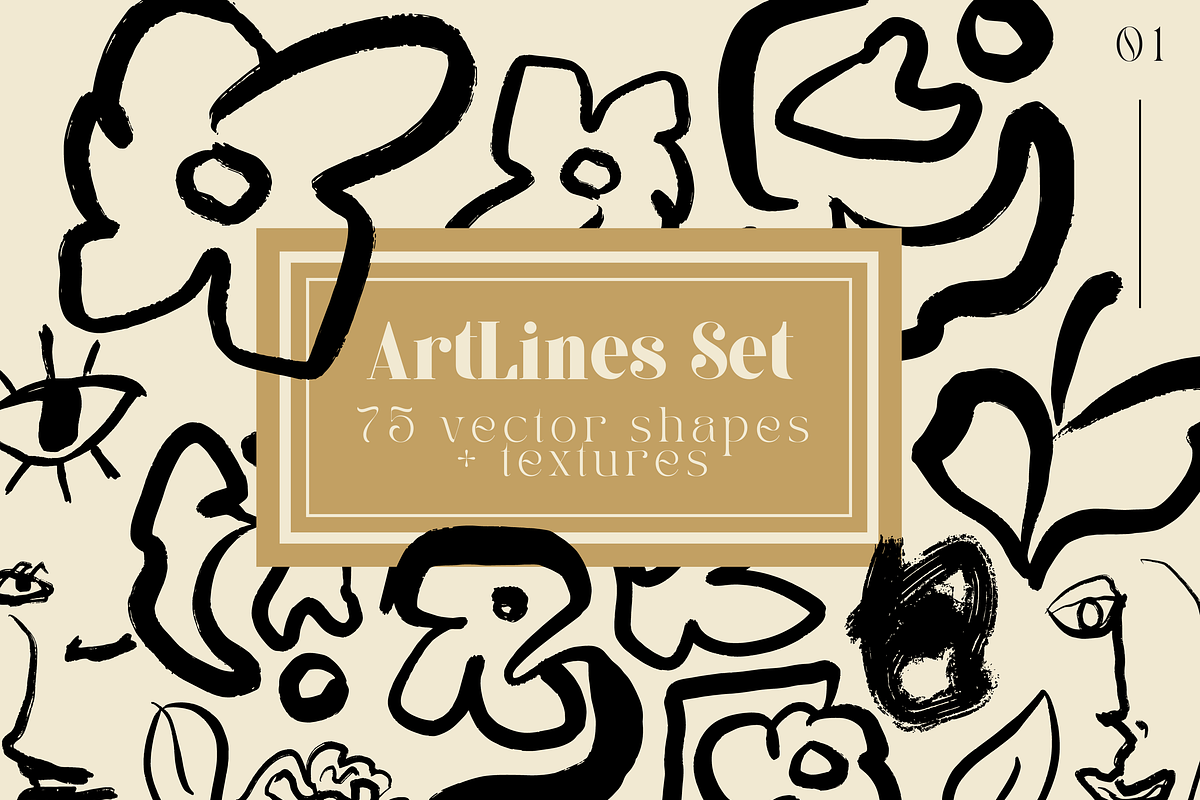 Artline Vector Graphics, a Texture Illustration by Hell Yeah Designs (Photo 1 of 15)
