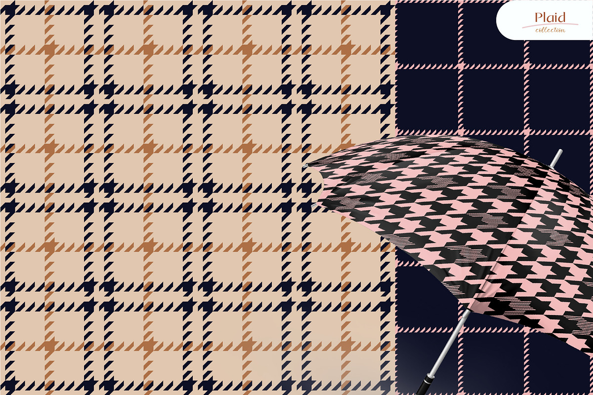 Plaid Pattern Collection, a Pattern Graphic by InaCorart (Photo 6 of 7)