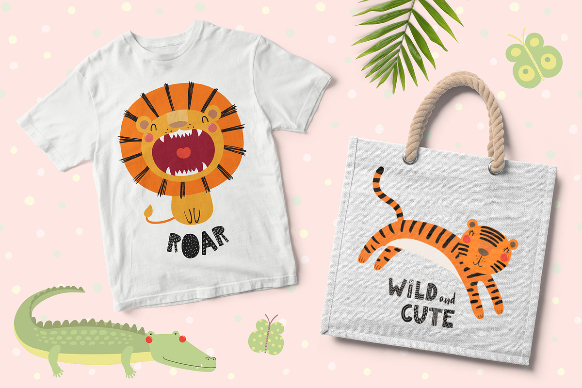 Safari Adventure Animal Graphics, an Animal Illustration by sceptical cactus (Photo 8 of 15)