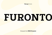 Furonto - Slab Serif Typeface, a Slab Serif Font by Mytype Studio (Thumbnail 1 of 13)