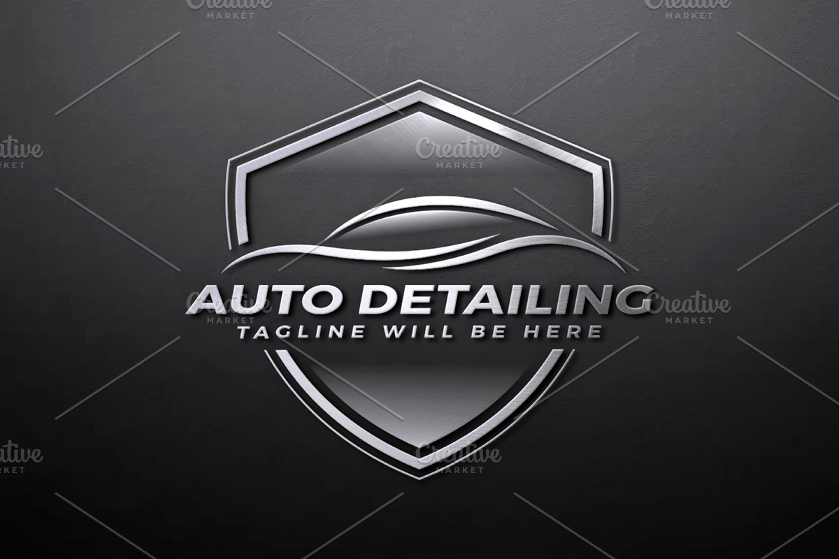 Auto Detailing Logo Design Template, a Branding & Logo Template by Nahid Hasan Nilim (Photo 5 of 7)