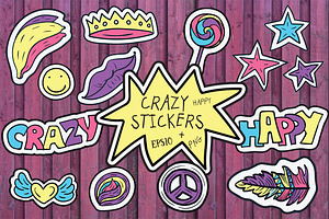 Crazy Stickers