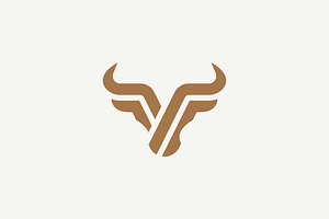 Bull Head Logo.