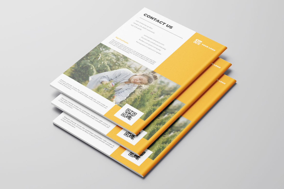 Agriculture Brochure Vol.1, a Brochure Template by Bewalrus Studio (Photo 11 of 11)