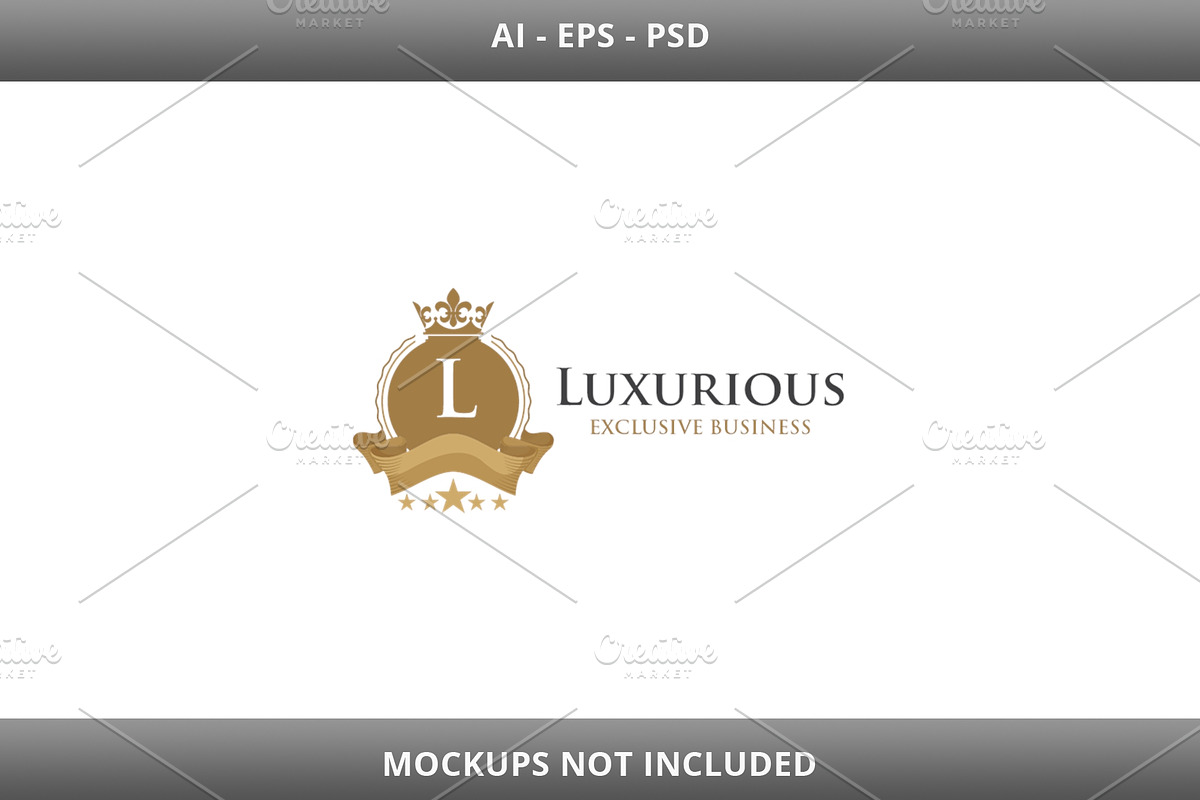 Luxurious v.2 Logo, a Branding & Logo Template by Design_Planet