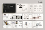 Architecture Portfolio Template, a Brochure Template by ArtisanaAura (Thumbnail 1 of 22)