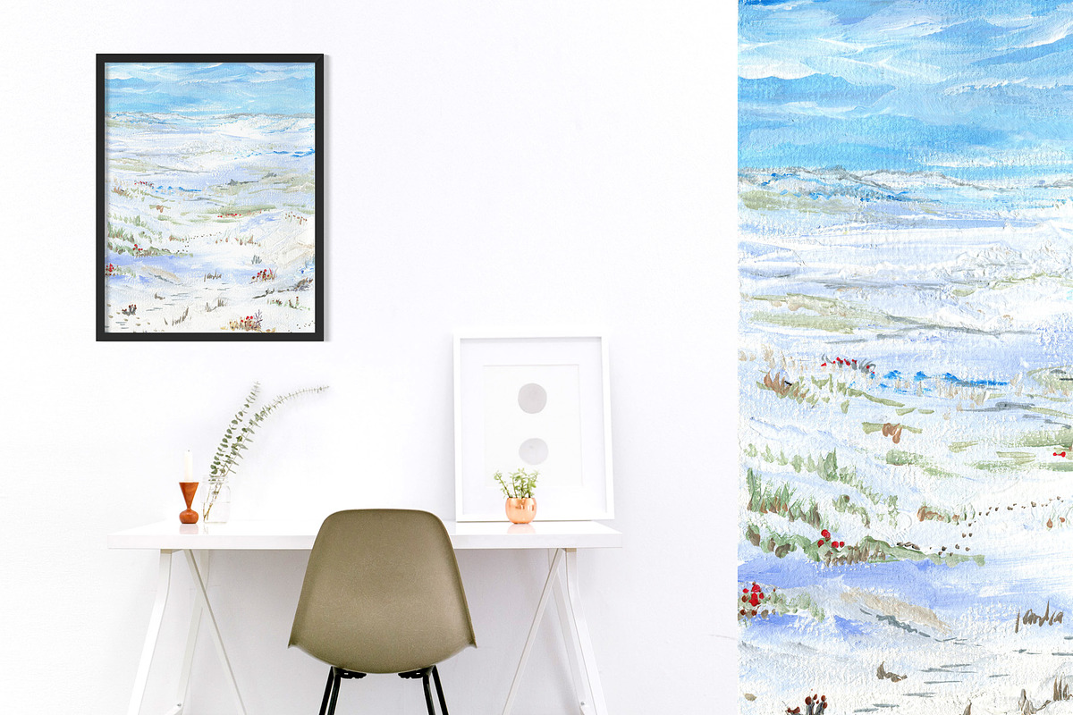 All Seasons Bundle. Landscapes, a Seasonal Illustration by Ann Bright (Photo 11 of 16)