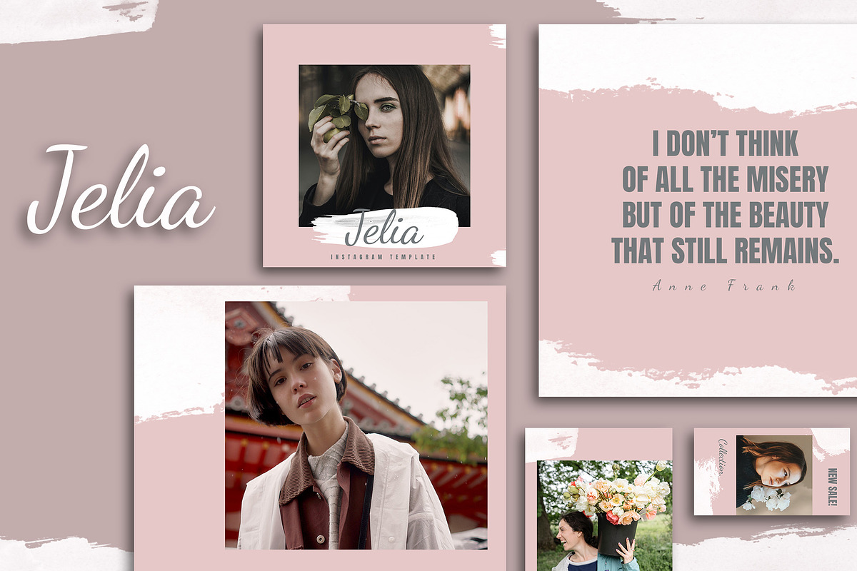 JELIA - Instagram Template, a Social Media Template by Analogous (Photo 1 of 6)