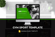 Gym Google Slide Template, a Presentation Template by casanovastudio (Thumbnail 1 of 3)