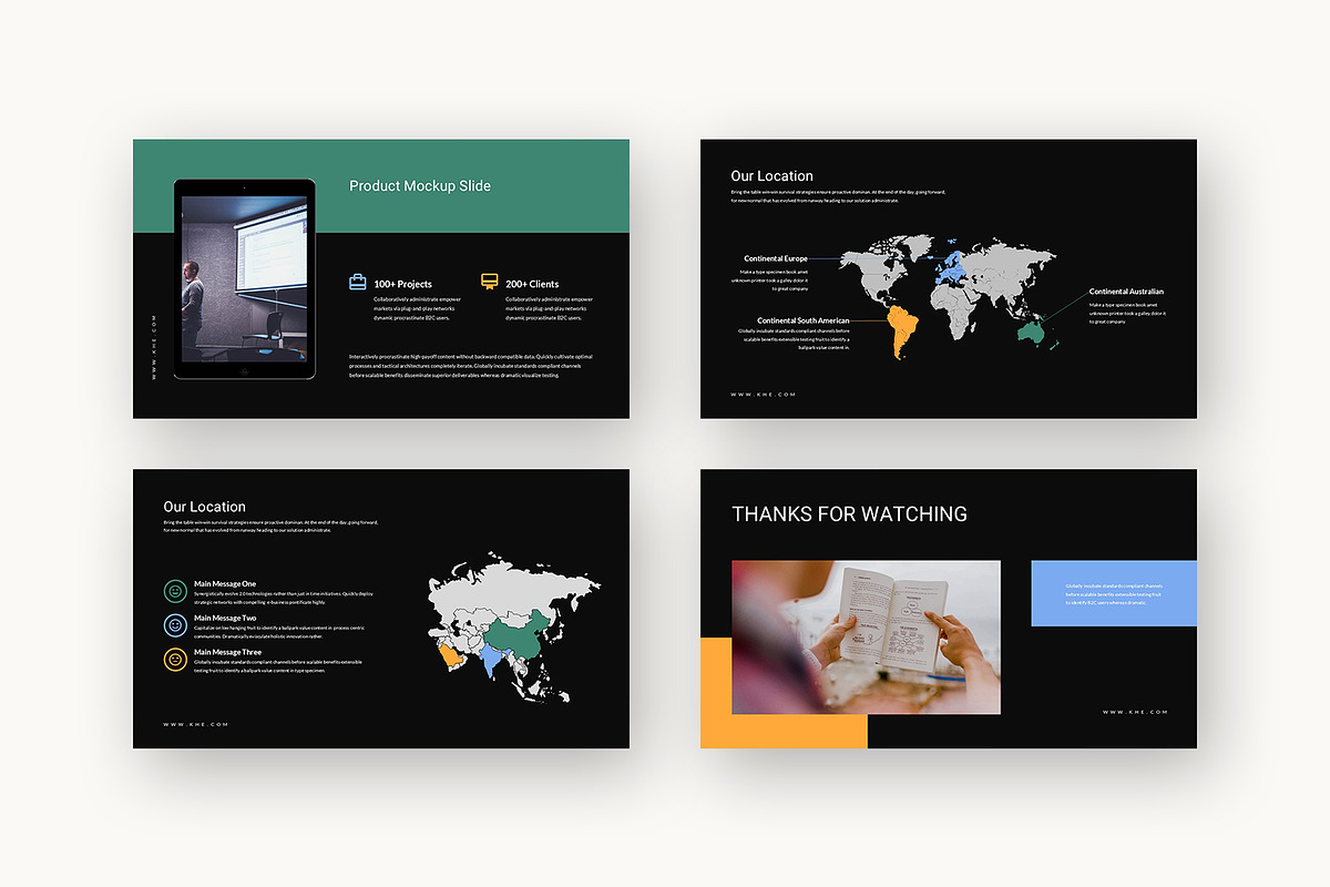 Khe : Annual Report Powerpoint, a Presentation Template by Punkl Camp (Photo 16 of 16)