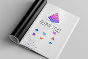 Geometric shapes of triangles, an Icon by Vikpit (Thumbnail 4 of 6)