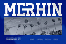 Merhin || Modern Slab Serif Font