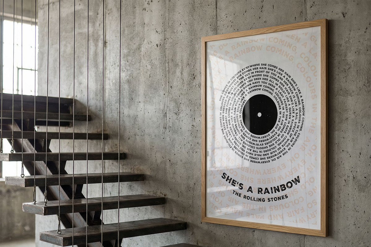 Hanging ISO Frame Mockup, a Mockup by DesignRocket (Photo 3 of 8)