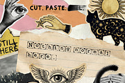 Analog Collage Kit Paper Scrapbook, an Object Graphic by DreamoraArt (Thumbnail 5 of 10)