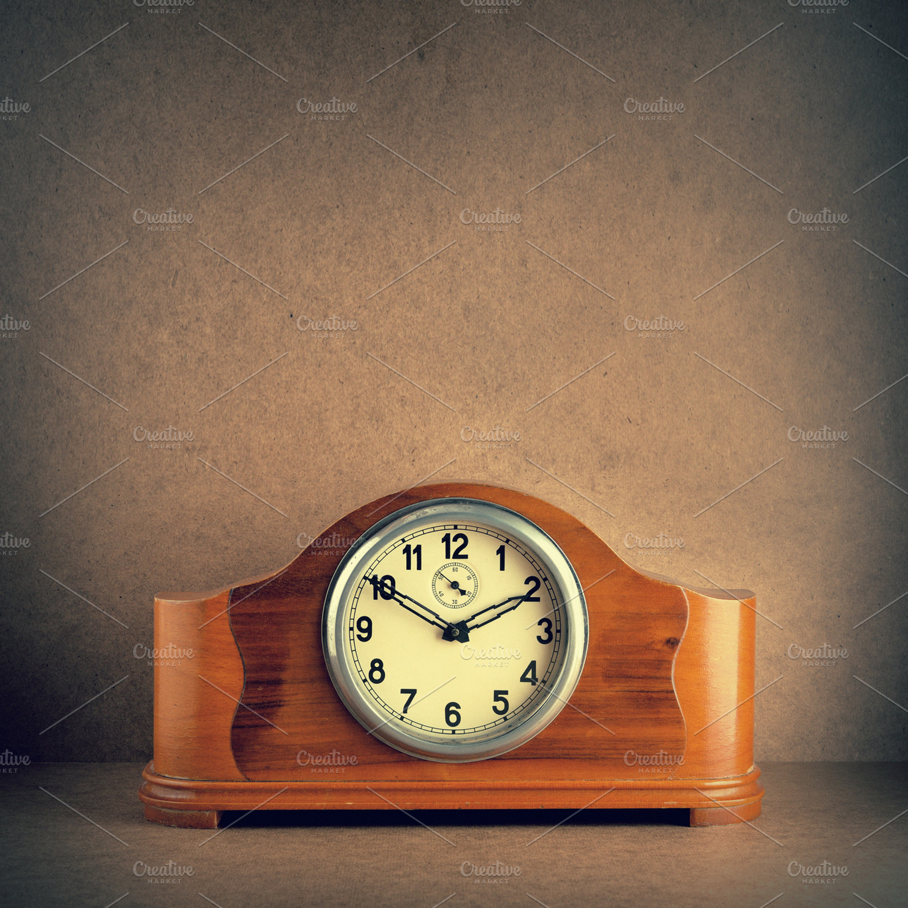 Vintage clock stock photo containing clock and dial