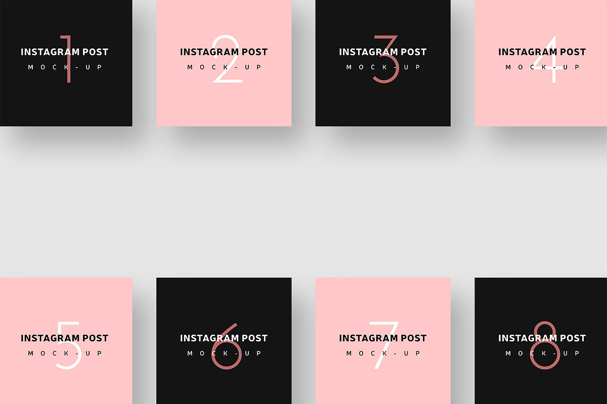 Instagram Post Mockups, a Product Mockup by Cooledition (Photo 10 of 16)