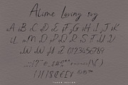 Alime Loving two font set Brush font, a Handwritten Font by Tanondesign (Thumbnail 8 of 11)
