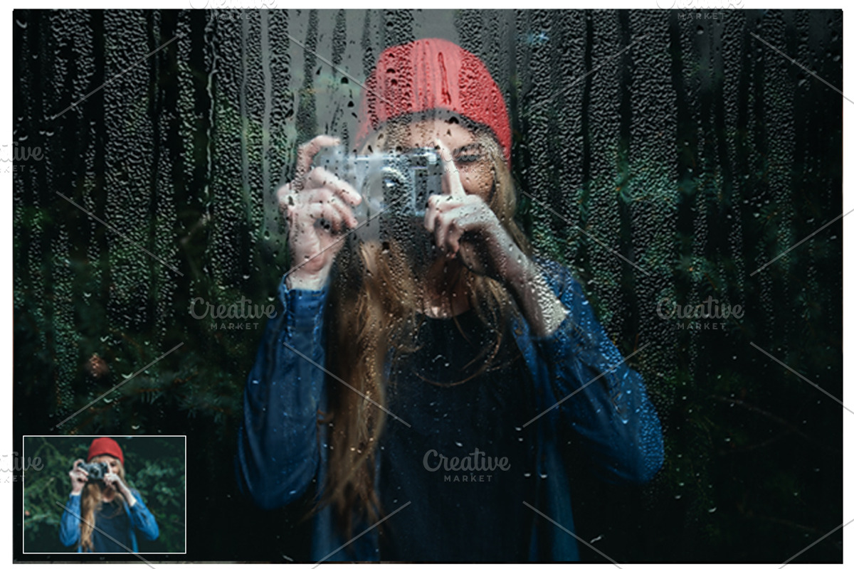 Wet Glass Actions preview 2