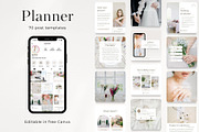 70 Wedding Event Planner Posts, a Social Media Template by PatternLab. (Thumbnail 1 of 9)