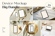 Digital Device Big Bundle, an iPhone Mockup by LOPEstudio (Thumbnail 1 of 16)