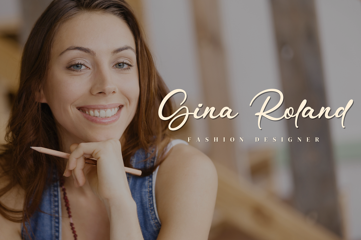 Andalugia Elegant Script Font, a Script Font by Basnistudio (Photo 6 of 9)