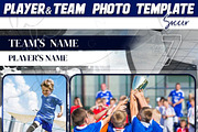 Soccer Blue Memory Mate Template, a Poster Template by Brenda Avila Designs (Thumbnail 1 of 2)