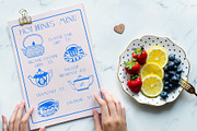 Tea Time line art, a Food Illustration by Carpet Tapete Pretzel (Thumbnail 3 of 7)