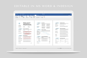 Proposal MS Word & Indesign