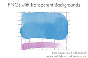 Watercolor Elements Clipart, an Object Graphic by The Digital Download Shop (Thumbnail 3 of 9)
