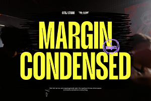 TBJ Margin Condensed – Strong Bold