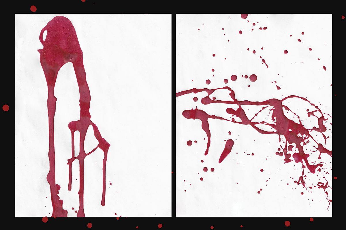 Slasher Blood Scans, a Texture Graphic by Blaine Pate Studio (Photo 3 of 4)
