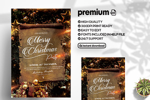 New Year & Christmas Bundle Flyers