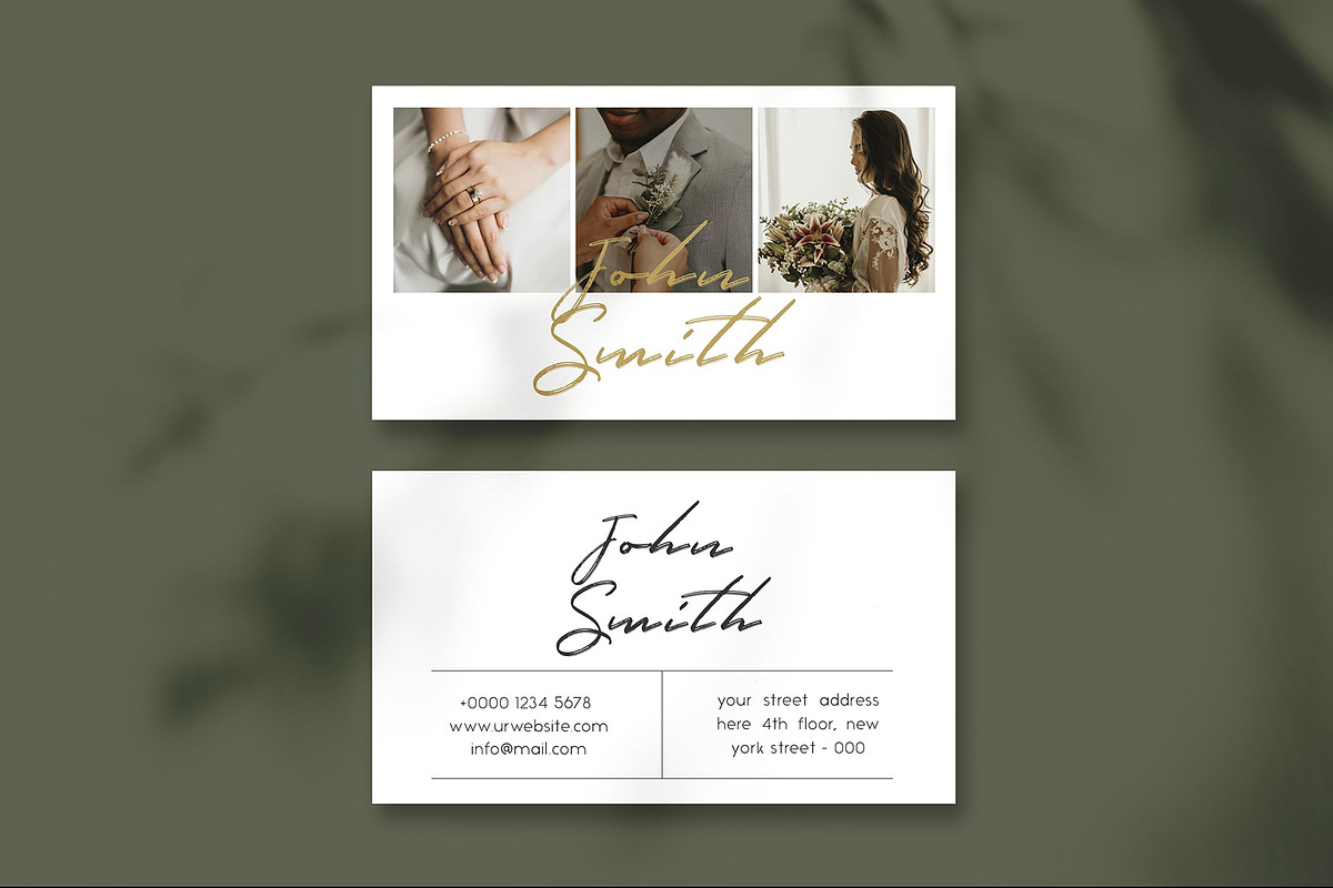 Photography Business Card, a Business Card Template by Saman Osama (Photo 1 of 3)