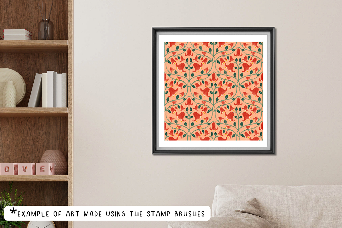 Canberra Flower Procreate Stamps, a Brush Add-On by Gabba Delgado (Photo 3 of 4)