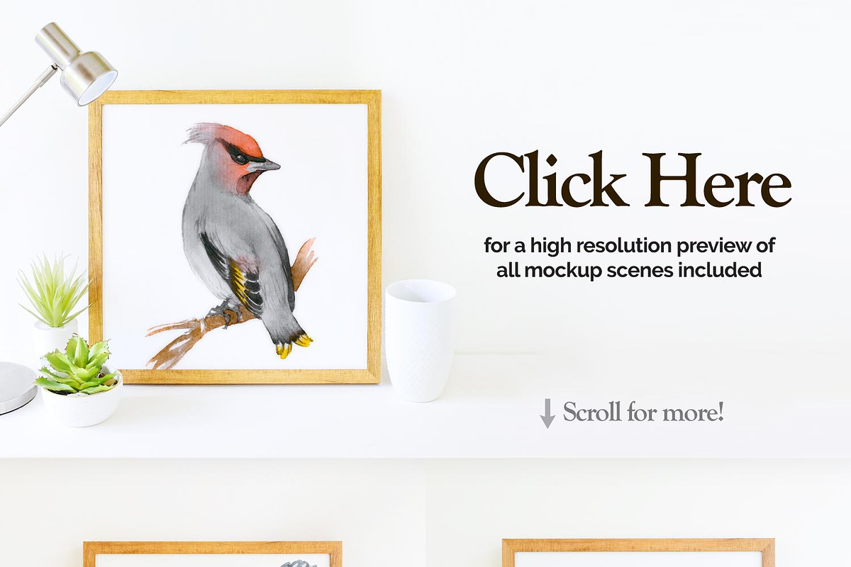 Etsy & Instagram Print Mockup, a Print Template by Drifter Studio PrintShop (Photo 2 of 4)