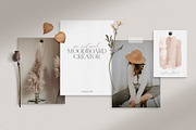 Moodboard mockup scene creator, a Product Mockup by Angele Kamp (Thumbnail 1 of 8)