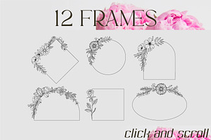 FLORAL LINE ART COLLECTION