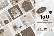 Instagram Templates | Post & Stories, a Social Media Template by Studio DigiCraft (Thumbnail 1 of 8)