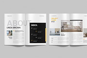 Design Portfolio Template, a Brochure Template by NorthPeak (Thumbnail 3 of 9)