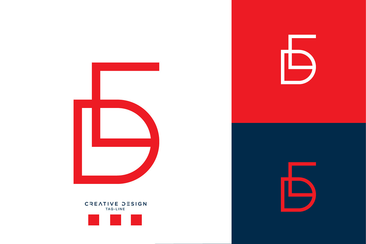 DE or ED Logo Monogram, a Branding & Logo Template by design_proleague
