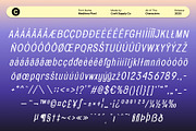 Meditera Pixel, a Sans Serif Font by Craft Supply Co. (Thumbnail 8 of 8)