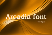 Arcadia font-06-24, a Serif Font by canve (Thumbnail 1 of 3)